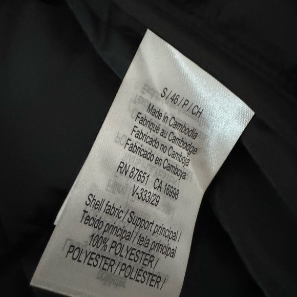 Lacoste Men's Black Puffer Jacket Quilted Hood Size S New With Tags - Picture 11 of 14